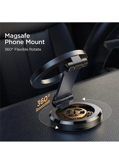 Metal Car Dashboard Magnetic Phone Holder Foldable Bracket JR-ZS403 