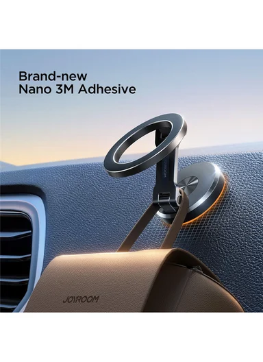 Metal Car Dashboard Magnetic Phone Holder Foldable Bracket JR-ZS403 