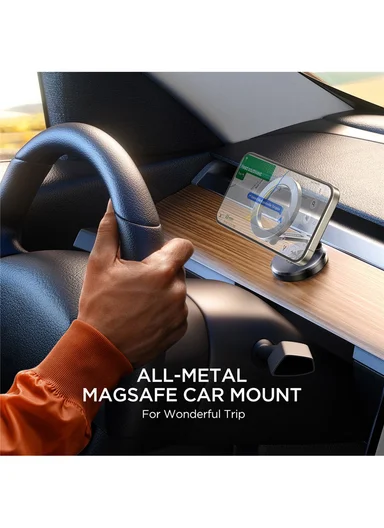 Metal Car Dashboard Magnetic Phone Holder Foldable Bracket JR-ZS403 
