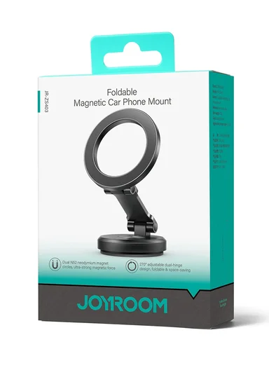 Metal Car Dashboard Magnetic Phone Holder Foldable Bracket JR-ZS403 