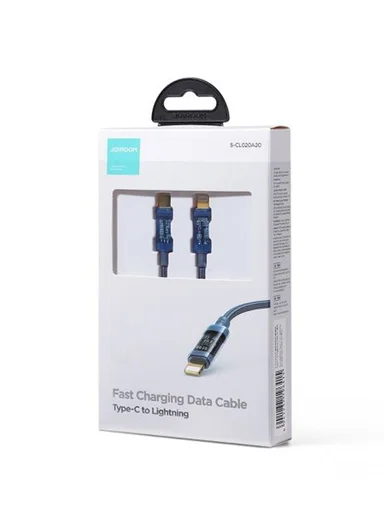30W 1m Flash Series Fast Charging Data Cable Type-C to Lightning S-A12 - Black