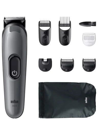 All-In-One Series 3 Beard Trimmer With 8In1 Grooming Kit - AIO3540