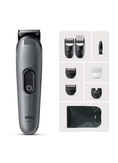 All-In-One Series 3 Beard Trimmer With 8In1 Grooming Kit - AIO3540
