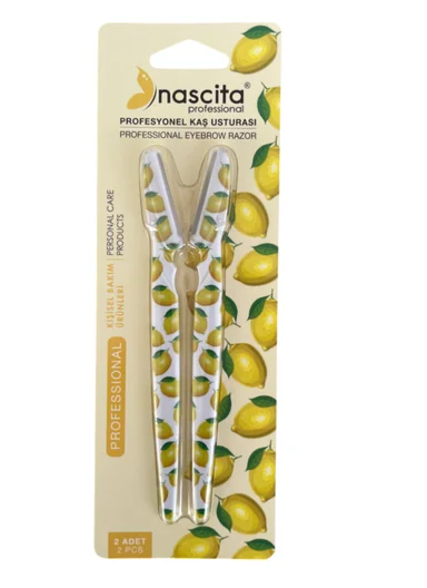 Nascita Lemon Professional Face Razor Set of 2 NASRAZOR011