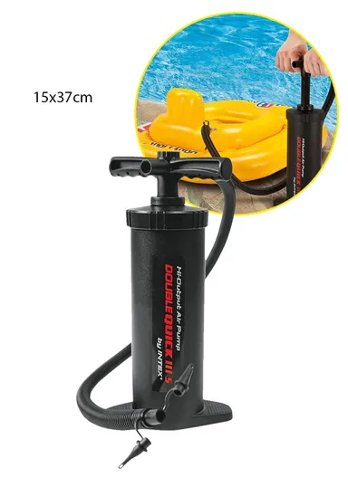 Hi-Output Manual Hand Air Pump Double Quick IIIS 68605 (D15 x H37)cm