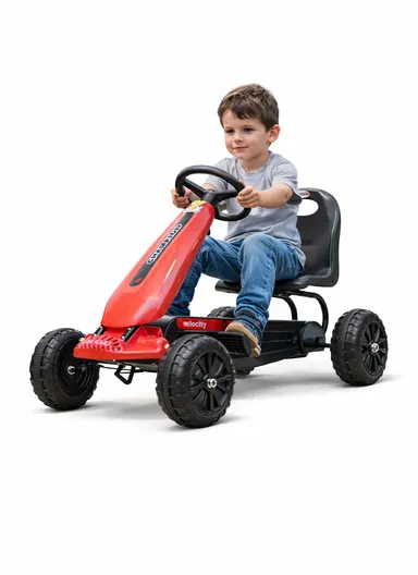 Children's Pedal Go Kart For Outdoor And Indoor Playing (L83 x W25 x H52)cm