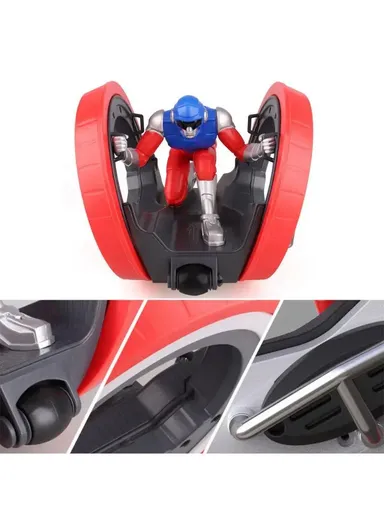 Magnificent Reach 2.4GHz RC Speed Supa Pioneer 6 in 1 Stunt Car 360 Rolling with Light Age 3+ (L15xW15xH15)cm