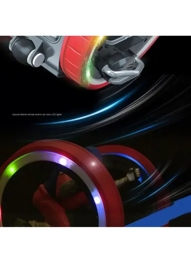 Magnificent Reach 2.4GHz RC Speed Supa Pioneer 6 in 1 Stunt Car 360 Rolling with Light Age 3+ (L15xW15xH15)cm