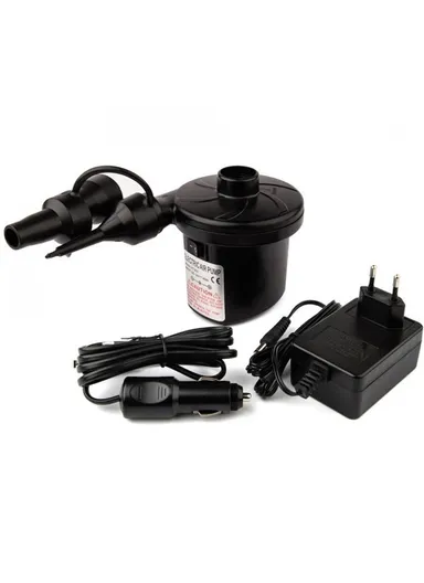 Two-Way Electric Air Pump 12V 50W Suitable for Car &amp; Home Usage HS-208 (L11.7 x W10 x H11.5)