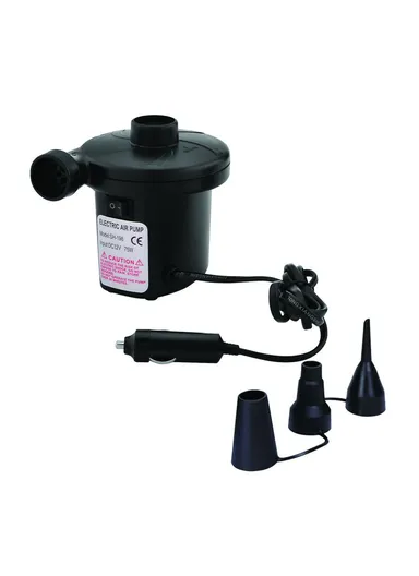 12V DC Electric Air Pump Inflator/Deflator For Car Usage HS-198B (L13cm x W13cm x H11.5)cm