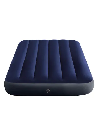 Twin Size Inflatable Dura-Beam Classic Downy Airbed Mattress With Fiber-Tech Technology136Kg Maximum Load 64757 (L191 x W99 x H25)cm