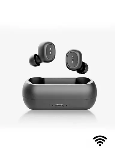 QCY T1C Wireless Binaural In-ear Earphones Waterproof Bluetooth 5.0 Headset with Charger Box