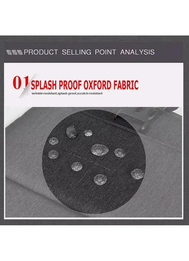 14" Oxford Cloth Women Baby Casual Diaper Backpack T-B3184 (W25 x D16 x H38)cm