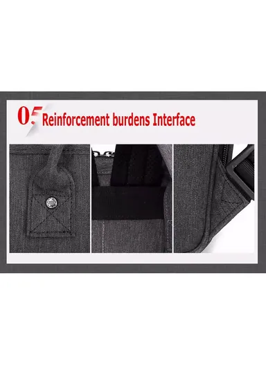 14" Oxford Cloth Women Baby Casual Diaper Backpack T-B3184 (W25 x D16 x H38)cm