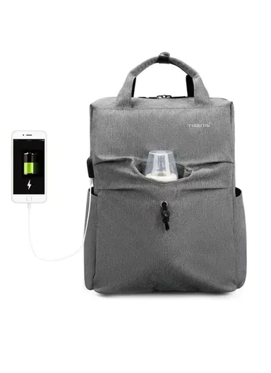 14″ Anti-Theft Diaper Bag With USB Charging Port T-B3355 (W36x D11 x H41)cm