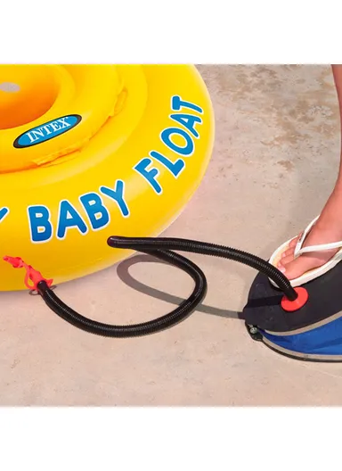 Bellows Foot Air Pump Diameter 30cm with 3 Nozzles 68610 