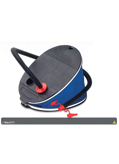 Bellows Foot Air Pump Diameter 30cm with 3 Nozzles 68610 
