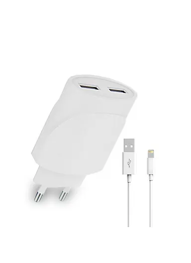 2.4A Dual USB Wall Charger