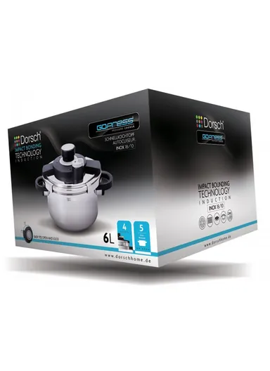 6L GoPress Pressure Cooker DH-06436