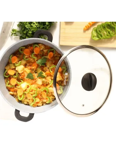 20cm 2L Non-Stick Ceramic Coating Aluminum Casserole DH-05585