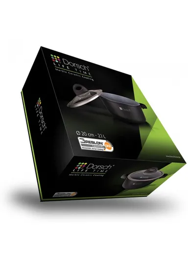 26cm 5.2L Non-Stick Ceramic Coating Aluminum Casserole DH-05592