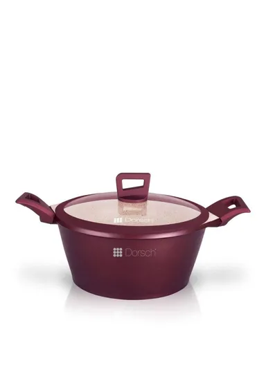24cm 4L Aluminum Premium Casserole With Lid DH-05464