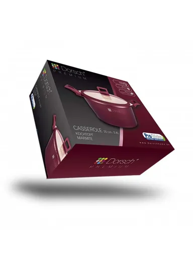 24cm 4L Aluminum Premium Casserole With Lid DH-05464