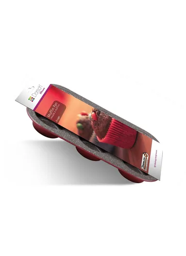 Non-Stick 6 Cups Muffin Pan DH-08909 (L26.5 x W17 x H3)cm