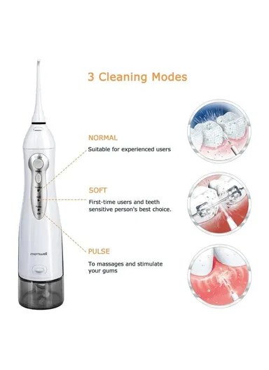 300ML Oral Irrigator USB Rechargeable Waterproof Teeth Cleaner D52