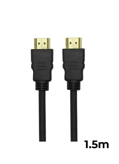  HDMI Male to HDMI Male Digital Audio Video 1.4V Adapter Cable 1.5m - Black