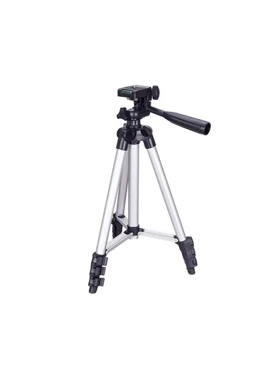 Lightweight Aluminum Tripod 3.5 Kg Load Capacity &amp; Adjustable Height up to 1.3m P608