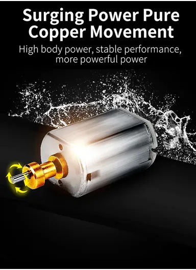 4-in-1 Fully-Washable USB-Rechargeable Electric Beard/ Head Shaver Beard Trimmer &amp; Face Cleanser Men's Grooming Kit V-302 - Black