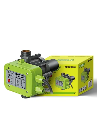  Automatic Pump Controller 1100W 10A 1.5-10 Bar for Automatic Start &amp; Stop Water Pump