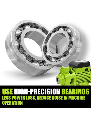 0.37KW/ 0.5HP Peripheral Pump 35L/min Flow- 35m Max Head- 8m Max Suction 