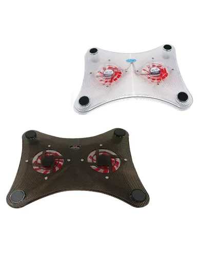  Laptop Cooling Fan Quiet USB Powered NC07 - Black