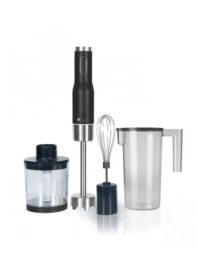 800W Power Hand Blender Set With 6 Variable Speeds &amp; Turbo Hand Blender,Chopper,Egg Whisk &amp;1L Beaker