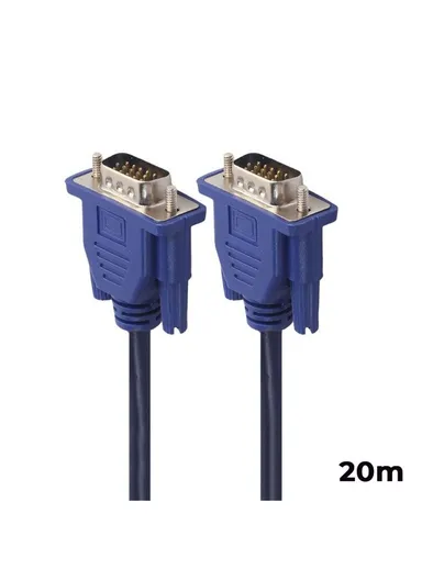 VGA Male to VGA Male Cable - 20M