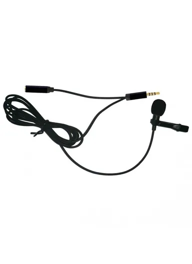 Lavalier Microphone for Hands Free Audio Recording iOS &amp; Android Smartphone M301