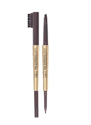  3 in 1 Eyebrow Stylist Pencil - 2 Dark Brown