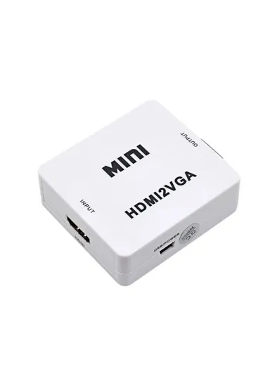 VGA to HDMI Female to Female Converter 1080P Video Converter Adapter for HDTVs G167B 