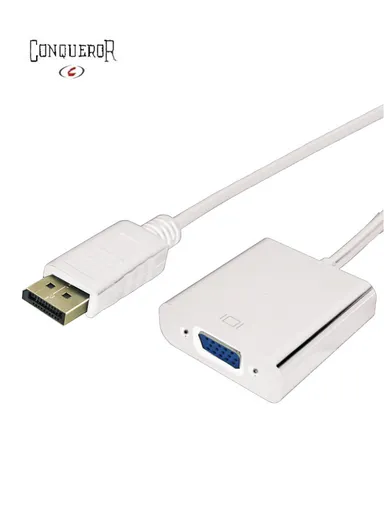 Cable Display to VGA Male to Female C133E - White