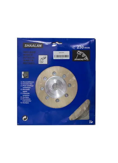 9'' 230mm Dry Cutting Turbo Saw Diamond Disc With 22.2mm Inner Hole