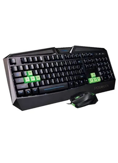 Wired Gaming Keyboard With Mouse For Desktop Computer PC Laptop P376