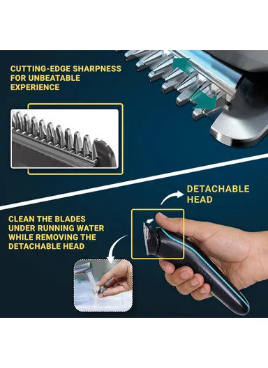 5W USB Rechargeable Adjustable Speeds Professional Hair Trimmer Built-in LED Indicator V-055