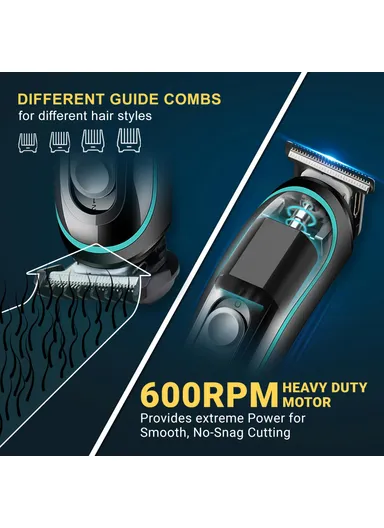 5W USB Rechargeable Adjustable Speeds Professional Hair Trimmer Built-in LED Indicator V-055