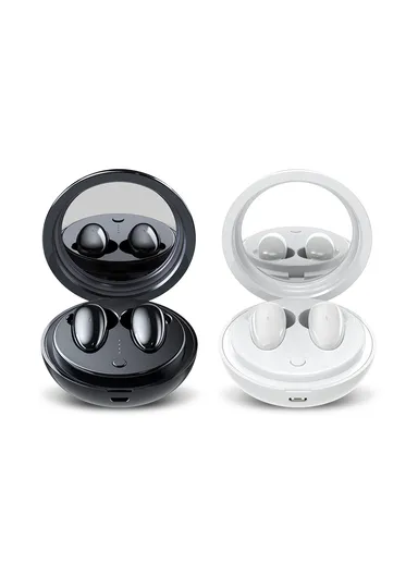  TWS-9 Bluetooth 5.0 Touch Controlled Wireless Stereo Earphones - Black
