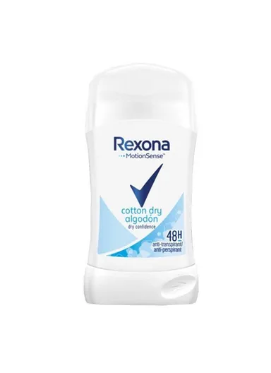 40g Rexona MotionSense Cotton Dry Algodon Anti-Perspirant Deodorant Stick For Woman