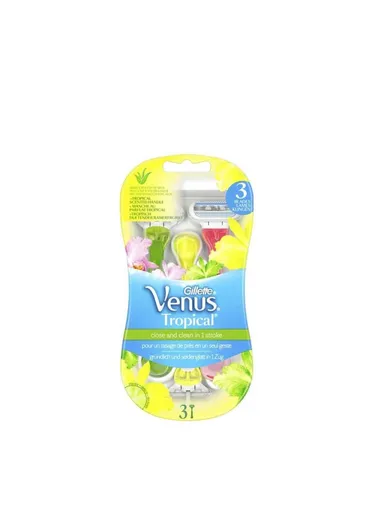  Venus Tropical Disposable Razors - 3PCS