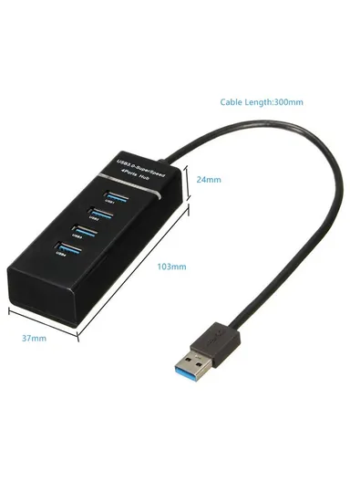 4-Ports USB3.0 Hub Adapter