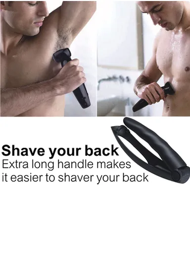 5W Household Men's Rechargeable Waterproofing Face Body Hair Trimmer 60050